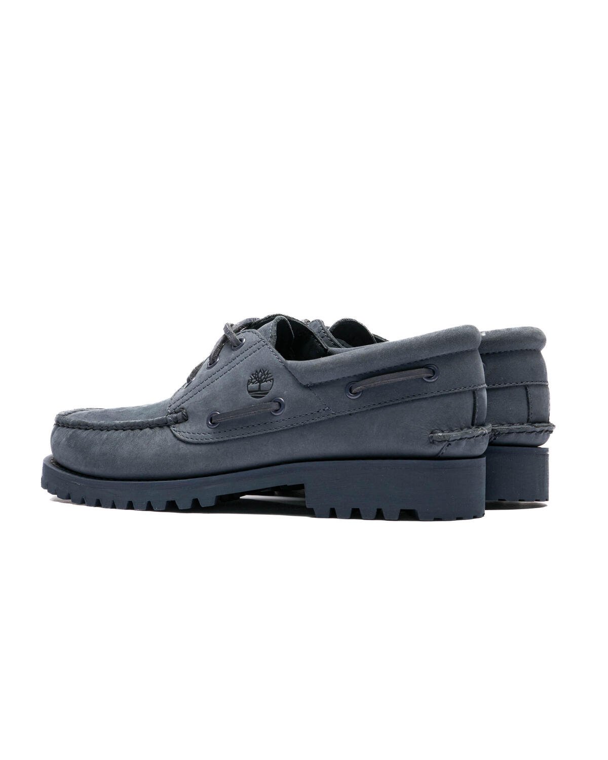 Timberland 3 eye hot sale boat shoes black